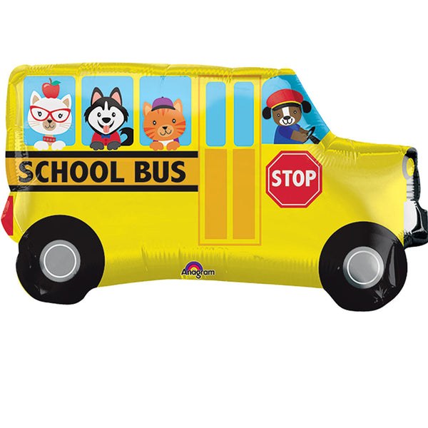 School bus balloon