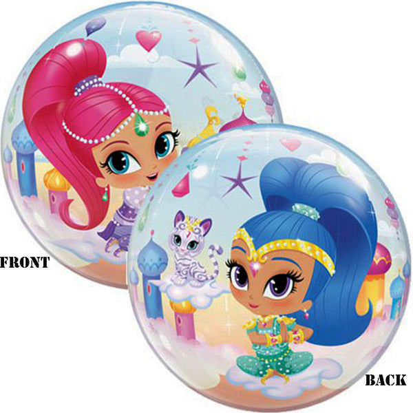 Shimmer and Shine Bubbles balloon