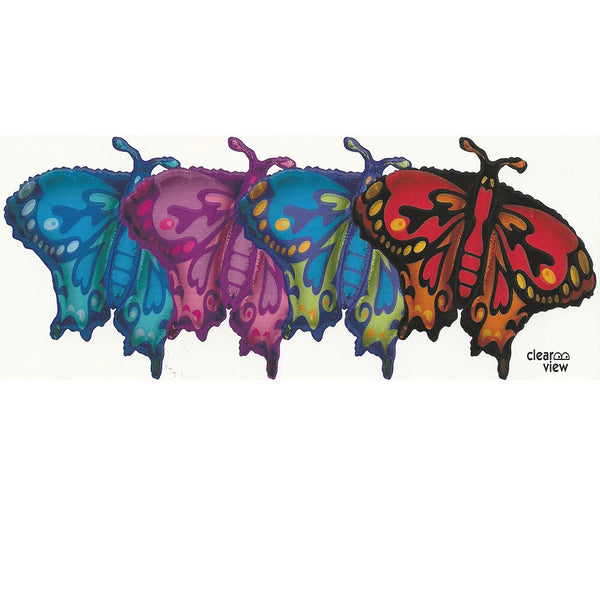 Jumbo Valued Pack Butterfly Non Foil / Mylar Balloon 28" ( 4 Balloons )