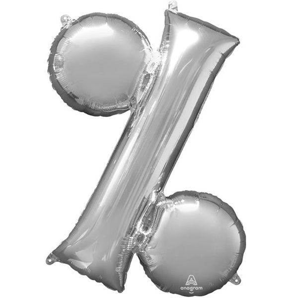 Symbol silver balloon