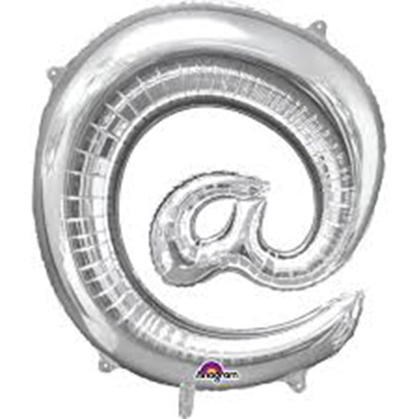Silver Symbol balloon 