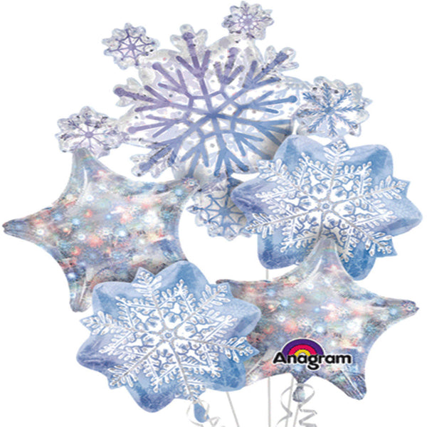 Snowflake Balloons