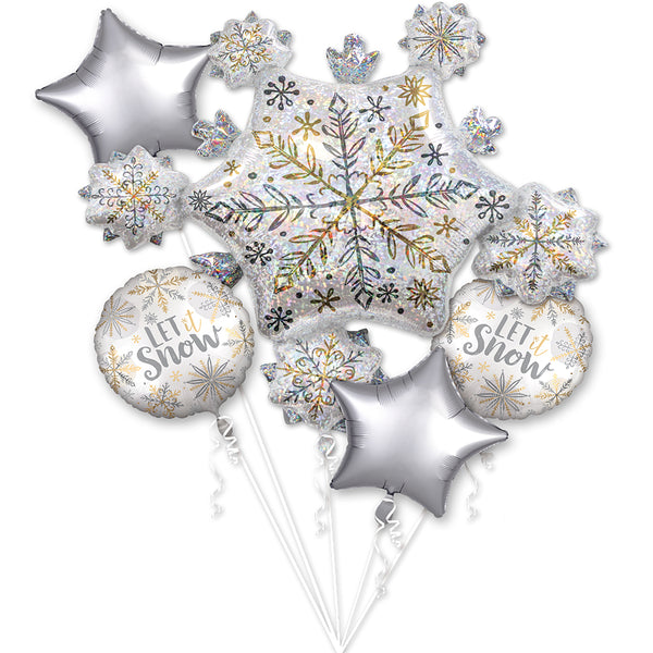 Snowflake balloon