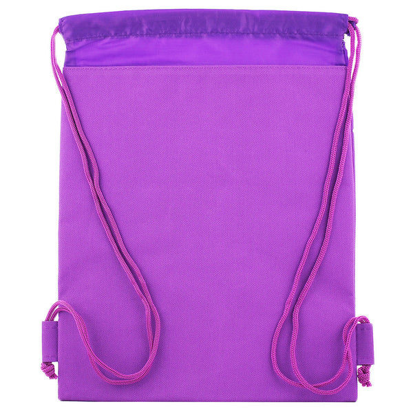 Princess Sofial Character Authentic Licensed Purple Drawstring Bag