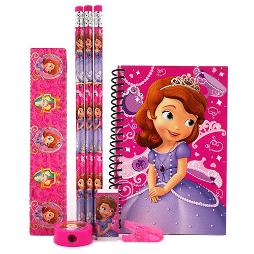 Princess Sofia Character Hot Pink Stationery Set