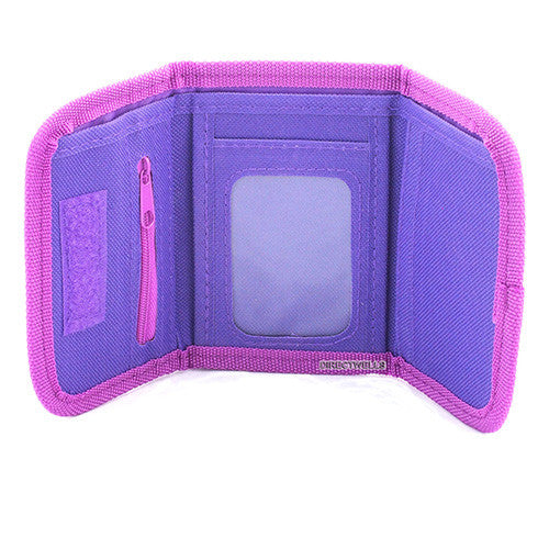 Princess Sofia Character Purple Trifold Wallet