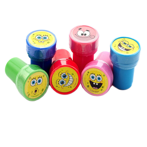 12 Spongebob Authentic Licensed Self Inking Stampers