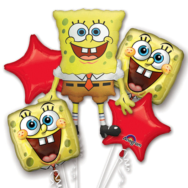 Spongebob balloon bouquet