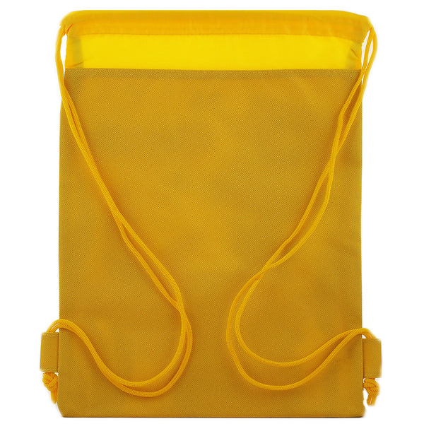 Spongebob Squarepants Character Authentic Licensed Yellow Drawstring Bag