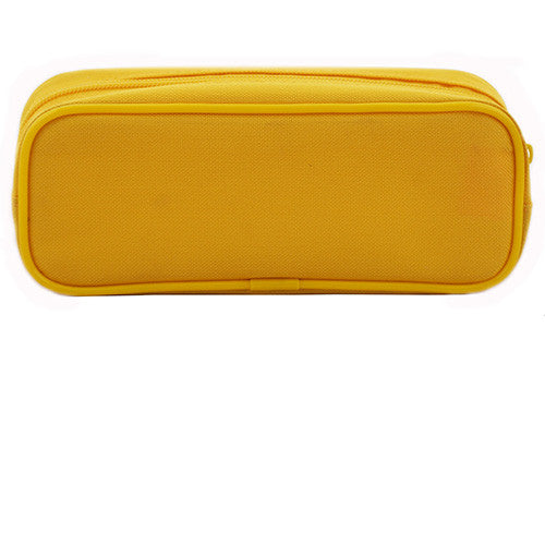 Spongebob Character Single Zipper Yellow Pencil Case