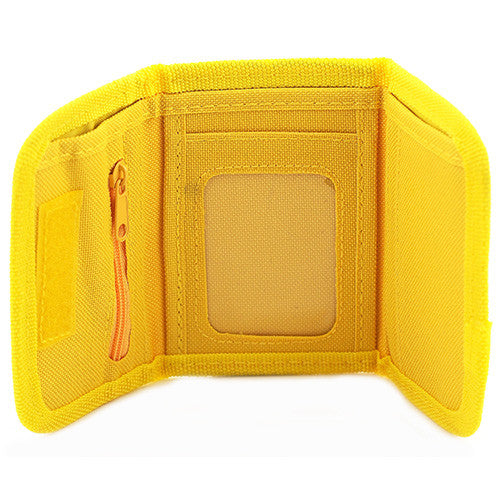 Spongebob Authentic Licensed Yellow Trifold Wallet