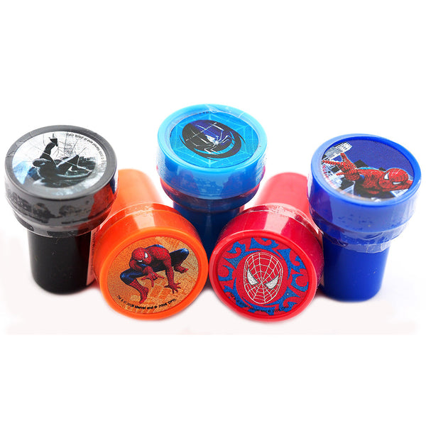 12 Spiderman  Authentic Licensed Self Inking Stampers