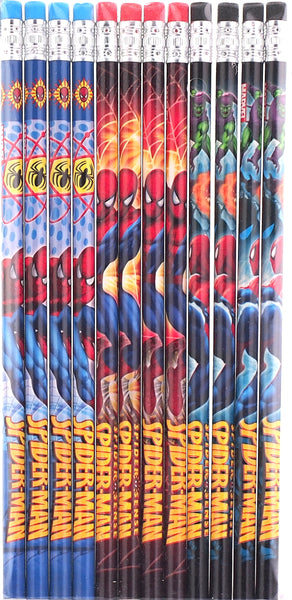 Spiderman pencils pack school supplies