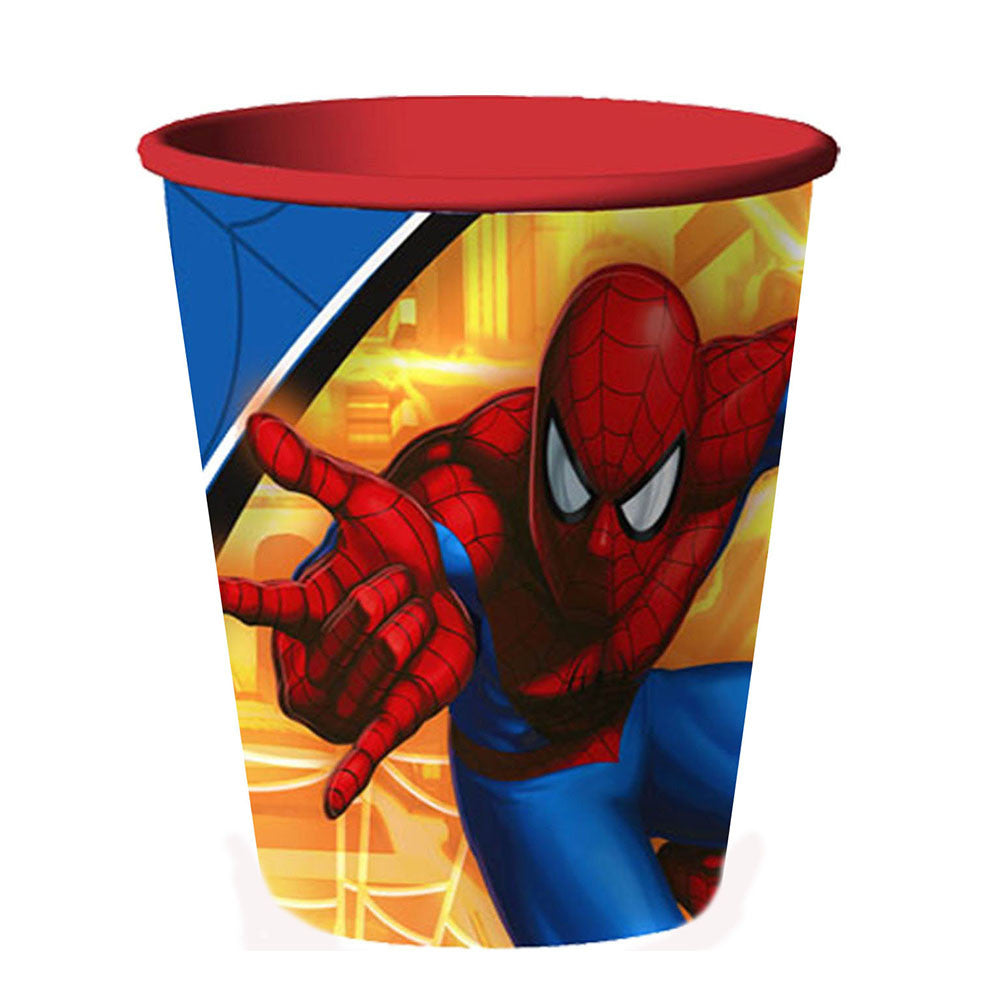 Spiderman Authentic Licensed Red Reusable Cup 16 oz