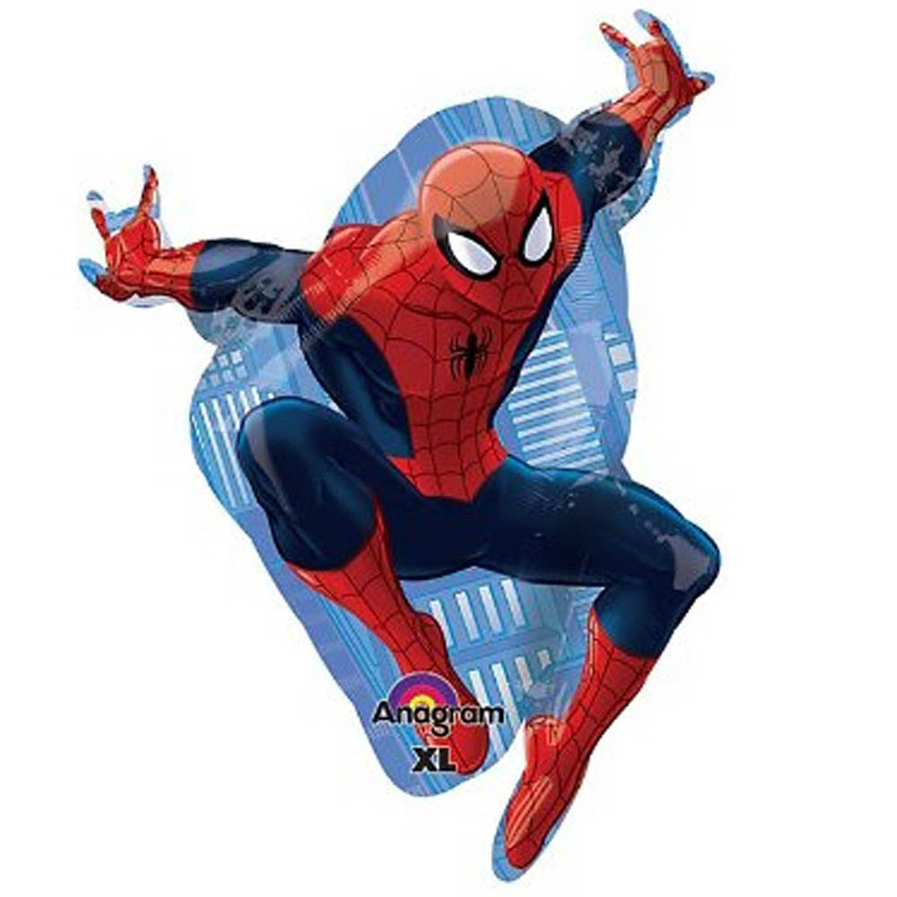 AMSCAN - Ballon feuille Spiderman marchant, 91…