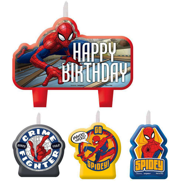 Spiderman candle