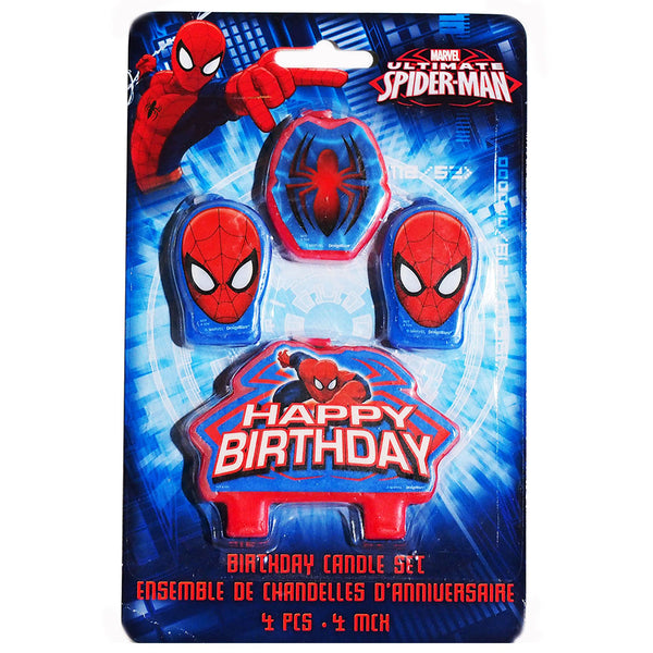 Spiderman candle