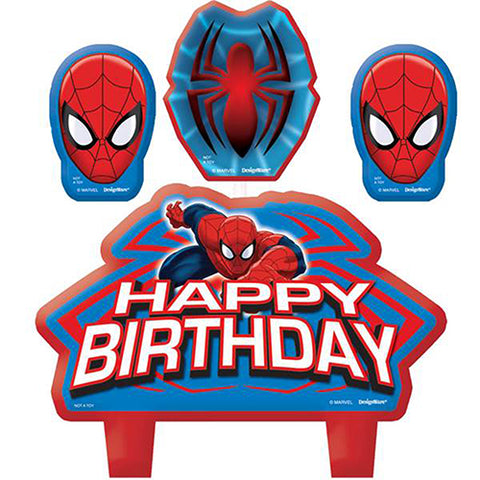 Spiderman candle