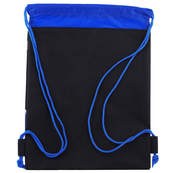 Spiderman Character Authentic Licensed Black Drawstring Bag