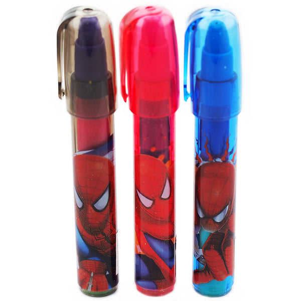 Spiderman Character 3 Authentic Licensed Erasers