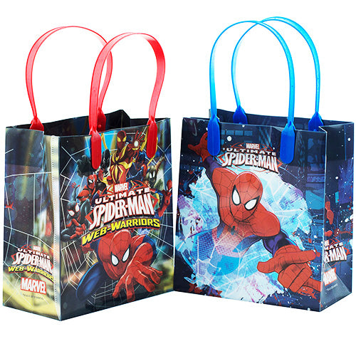Spiderman goodie bags 6"