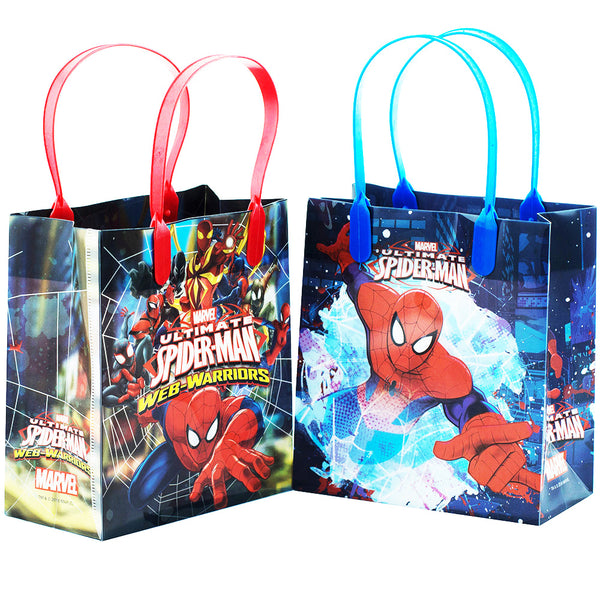 Spiderman goodie bags 6"