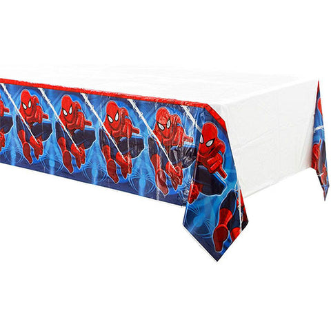 Spiderman Authentic Licensed Plastic Table Cover 54"  x 96 "