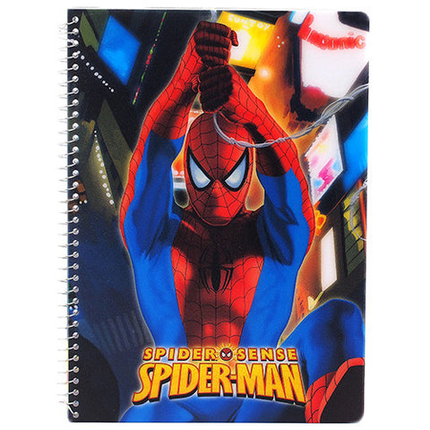 Spiderman Character " Hanging " Authentic Licensed Writing Book or Notebook