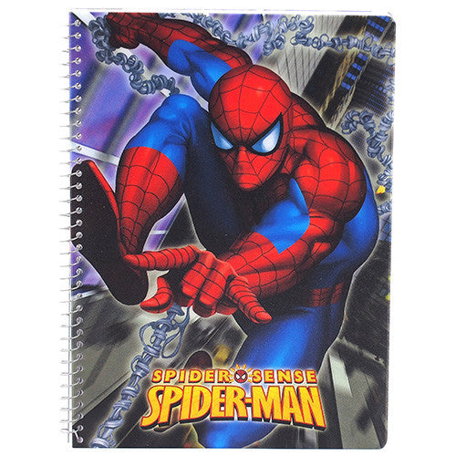 Spiderman Character " Throwing Web " Authentic Licensed Writing Book or Notebook