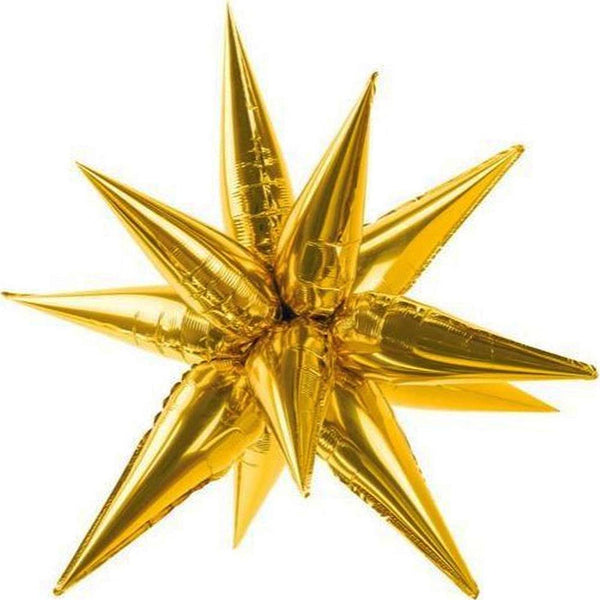 Gold star burst
