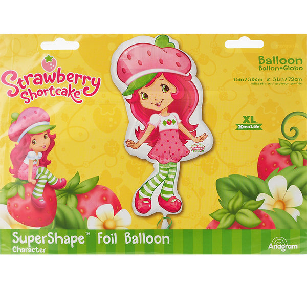 Strawberry Shortcake Super Shape Foil / Mylar Balloon 31"