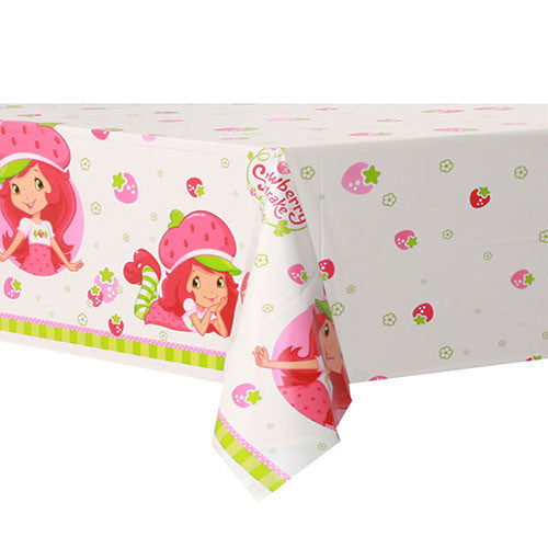 Strawberry Shortcake Character Authentic Licensed Plastic Table Cover 54"  x 96 "