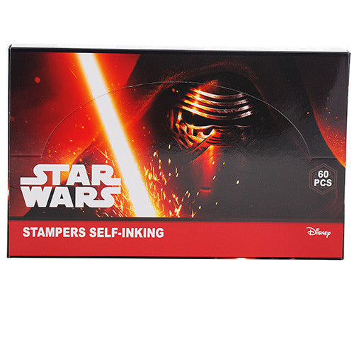 60 Star Wars Authentic Licensed Self Inking Stampers in a Box