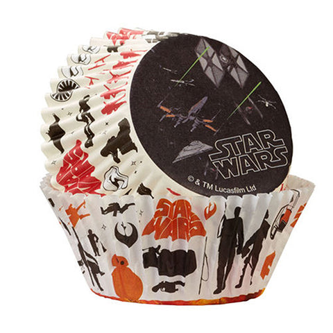 50 Star Wars Paper Baking Cups