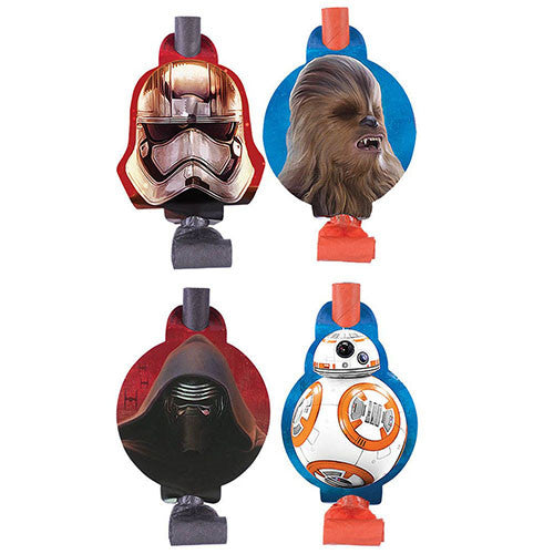 Star Wars " The Force Awakens " Blowouts 8ct