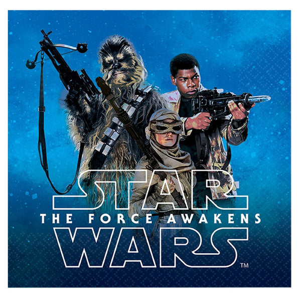 Star Wars Beverage " The Force Awakens " Napkins 16ct