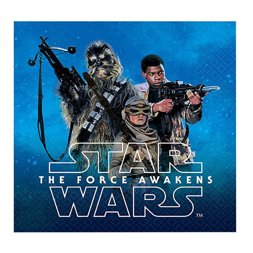 Star Wars Beverage " The Force Awakens " Napkins 16ct