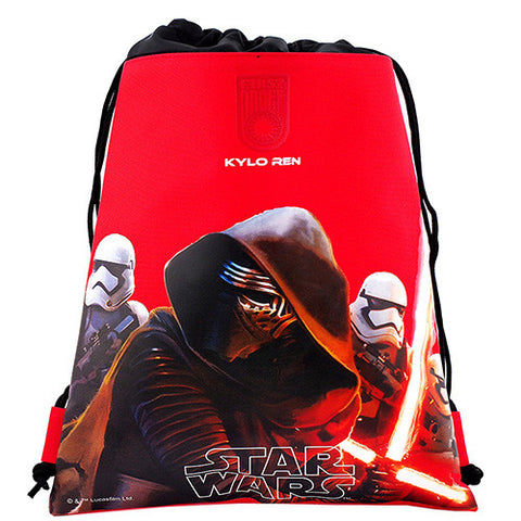 Star Wars Character Authentic Licensed Red Drawstring Bag