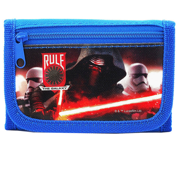 Star Wars Authentic Licensed Blue Trifold Wallet