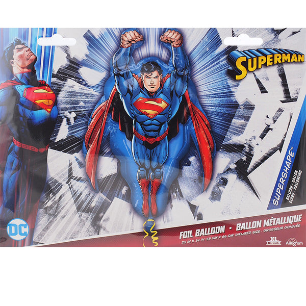 Superman Super Shape Foil / Mylar Balloon 34"