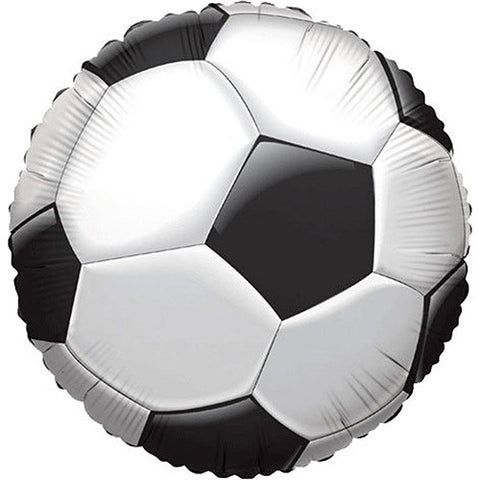3 Soccer Theme Foil / Mylar Balloons 18"