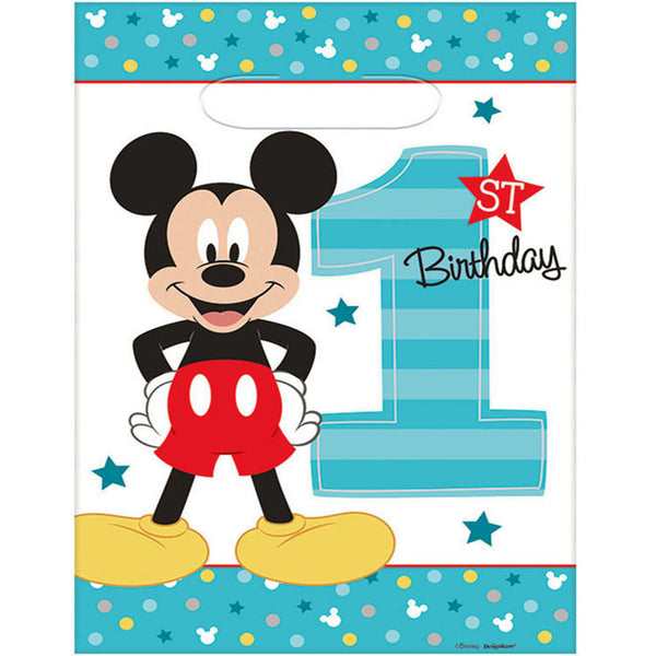 Mickey Mouse treat bags