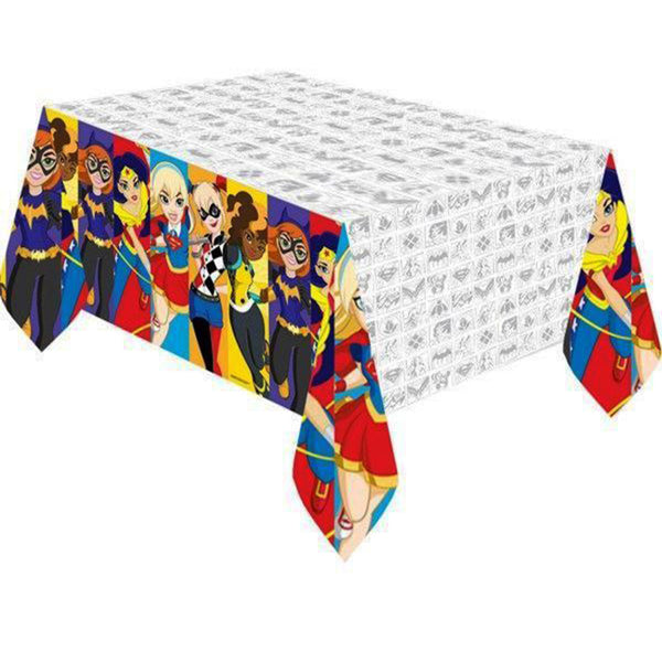 DC Super Hero Girls table cover
