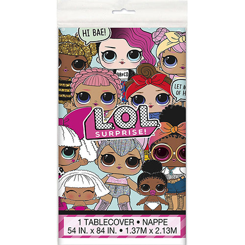 LOL Surprise Table Cover 54" x 84"