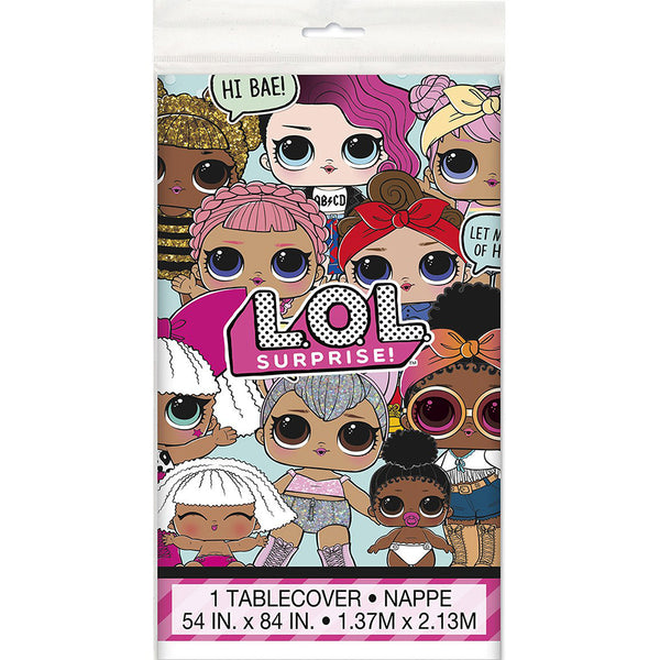 LOL Surprise Table Cover 54" x 84"