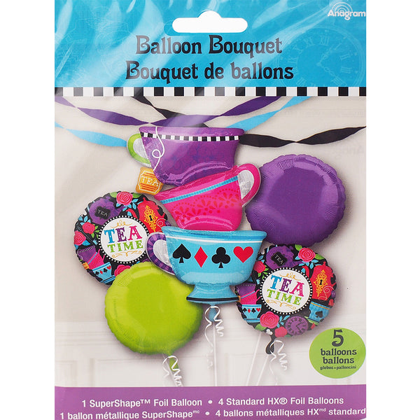 tea time foil balloon
