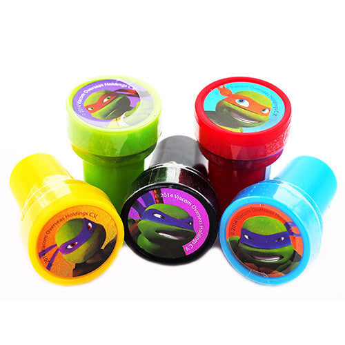 12 Ninja Turtles  Authentic Licensed Self Inking Stampers