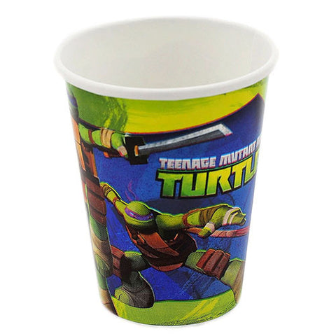 Ninja Turtles 8 Paper Cups 9oz