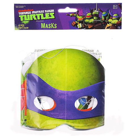 Ninja Turtles 8 Masks