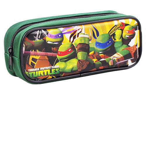Teenage Mutant Ninja Turtles Character Single Zipper Green Pencil Case